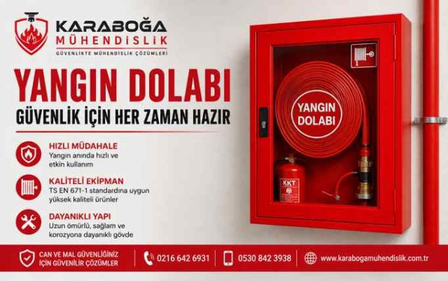 Pendik Yangın Dolabı Satışı ve Montajı | Karaboğa Mühendislik